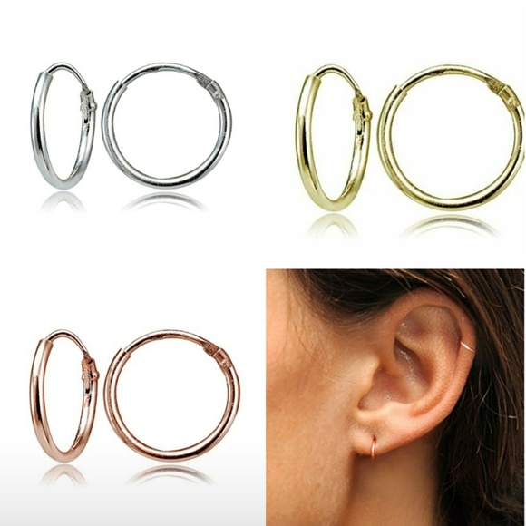 Jewelry - Rose Gold, Sterling Silver and Yellow Gold Small